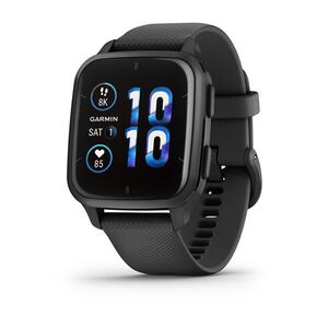 Garmin Venu Sq 2 - Music Edition Smartwatch - Black/Slate