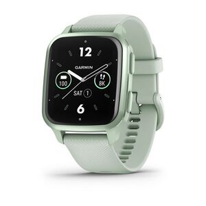 Garmin Venu Sq 2 Smartwatch - Cool Mint/Metallic Mint