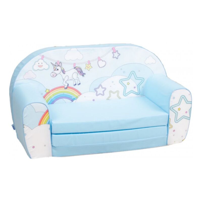 Delsit Sofa Bed Unicorn - Rainbow
