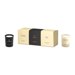 Cereria Molla Luxury gift set 3 small jars 70 g Bergamotto Di Calabria/Basil&Mandarin/Velvet Wood