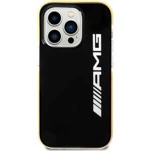 AMG PC/TPE Hard Case for iPhone 14 Pro - Black/Yellow