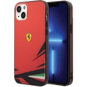 Ferrari PC/TPU Case with Double Layer Print for iPhone 14 Max - Red