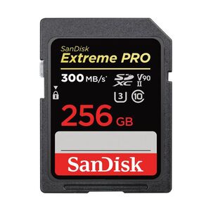 SANDISK Extreme Pro SDXC Card 300MB/S UHS-II V90 - 256GB