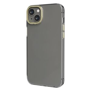 Levelo Sensa Clear Back Case For iPhone 14 Plus - Clear/Champagne