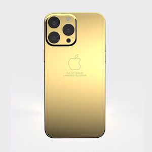 Mansa Design Custom iPhone 14 Pro 512GB - Full Gold