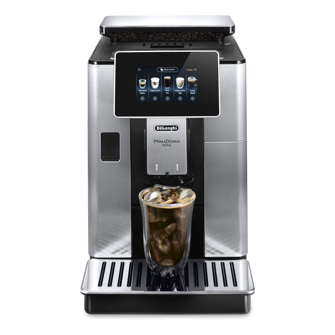 De'Longhi Primadonna Soul Fully Automatic Coffee Machine - Metal Black