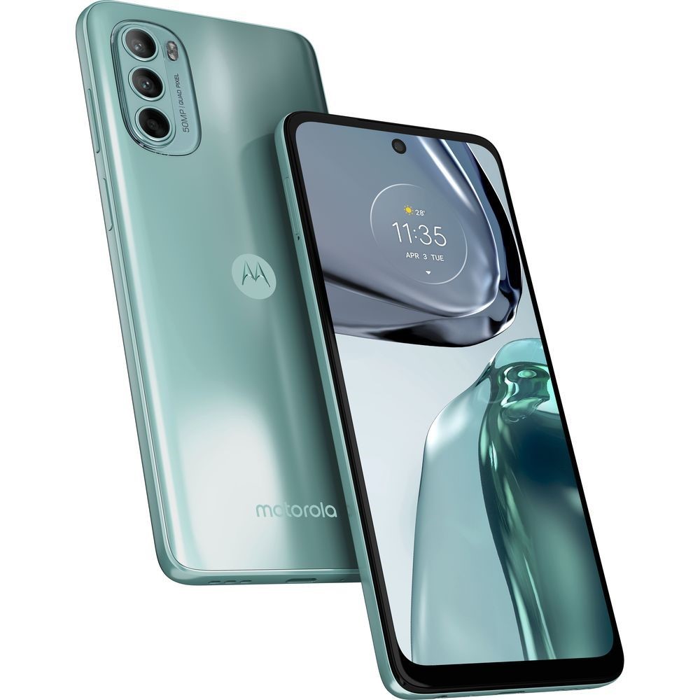 Motorola Moto G62 5G Smartphone 128GB/4GB/Dual SIM - Frosted Blue
