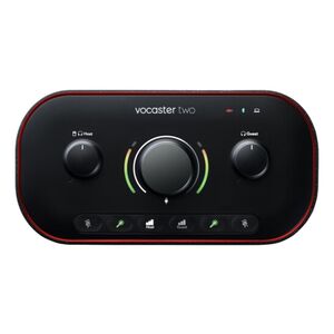 Focusrite Podcast Interface With 2 Mic Inputs