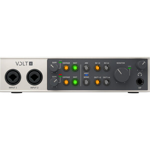 Universal Audio Universal Audio Volt 4 Portable 4X4 Usb Audio/Midi Interface White
