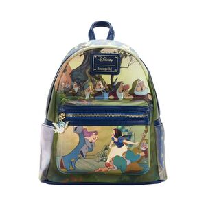 Loungefly Leather Disney Snow White Scenes Mini Backpack