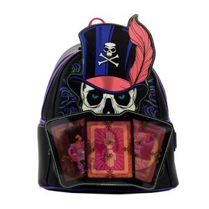 Loungefly Leather Disney Dr. Facilier Lenicular Mini Backpack (Glows In The Dark)