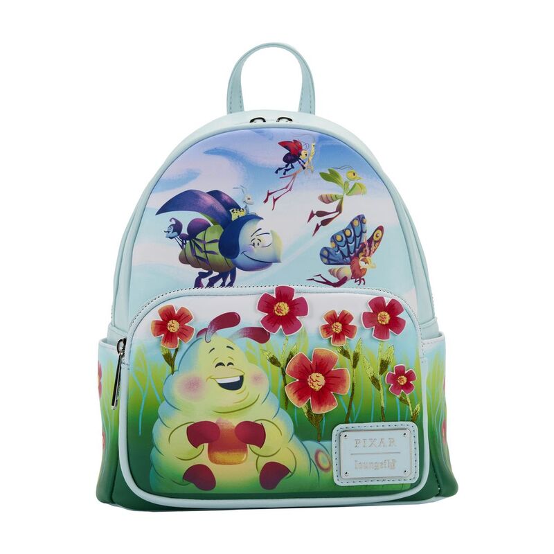 Loungefly Leather Disney Pixar A Bugs Life Earth Day Mini Backpack