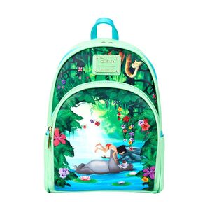 Loungefly Leather Disney Jungle Book Bare Necessities Mini Backpack
