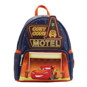 Loungefly Leather Disney Pixar Moments Cars Cozy Cone Mini Backpack