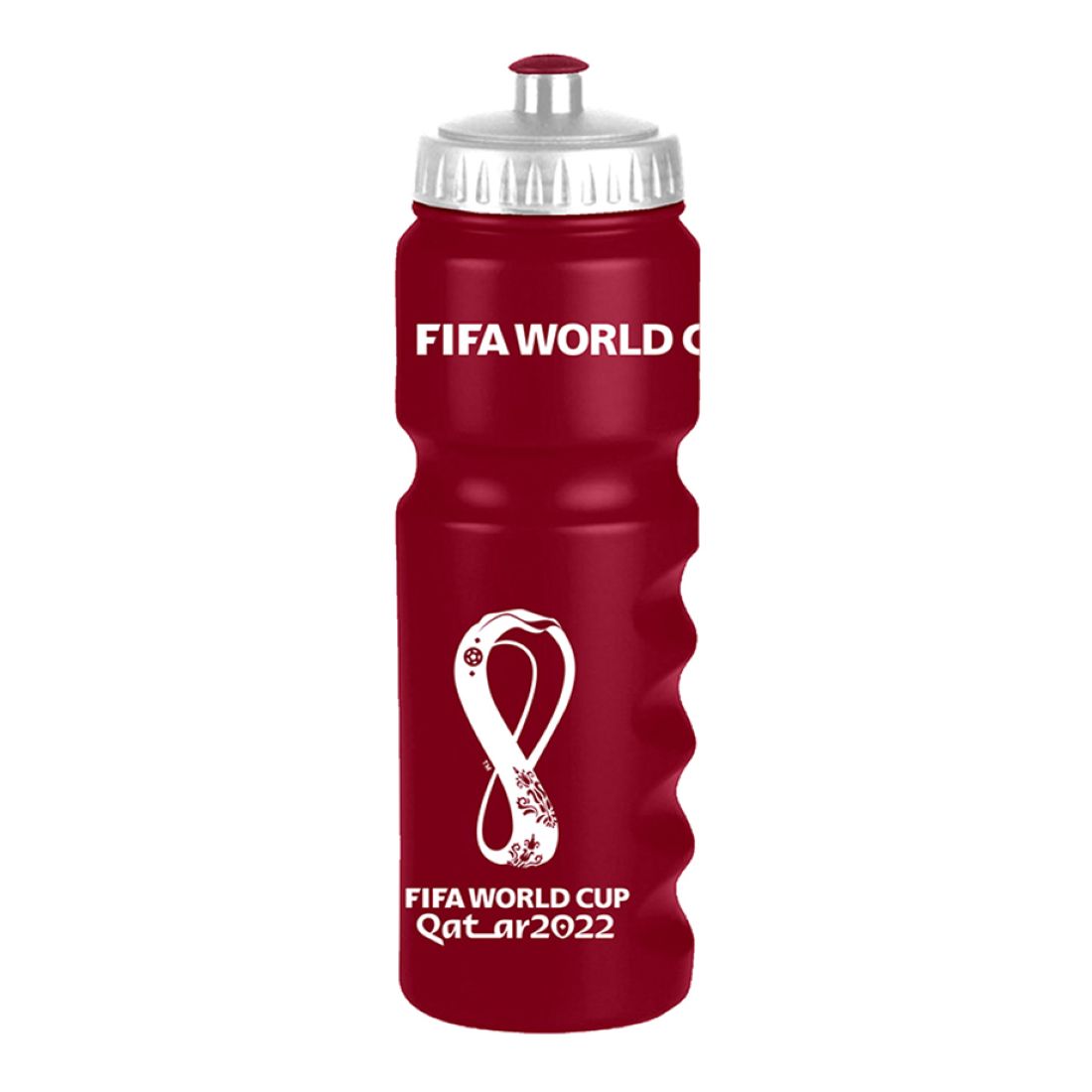 Fifa World Cup 2022 Printed Sport Leak Proof Water Bottle - Maroon 750 ml