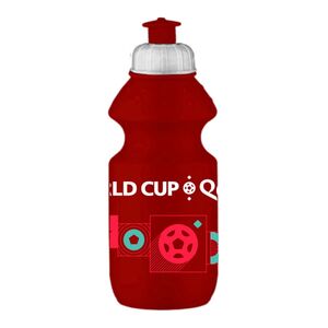 Fifa World Cup 2022 Printed Kids Sport Leak Proof Water Bottle - Maroon 350 ml