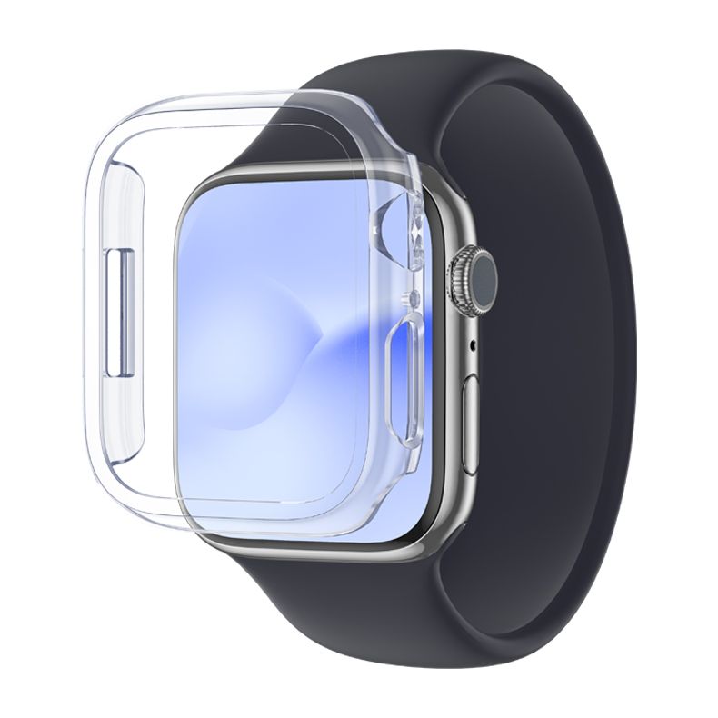 Amazingthing Apple Watch Series 8 Quartz Pro Bumper Case 41mm - Clear
