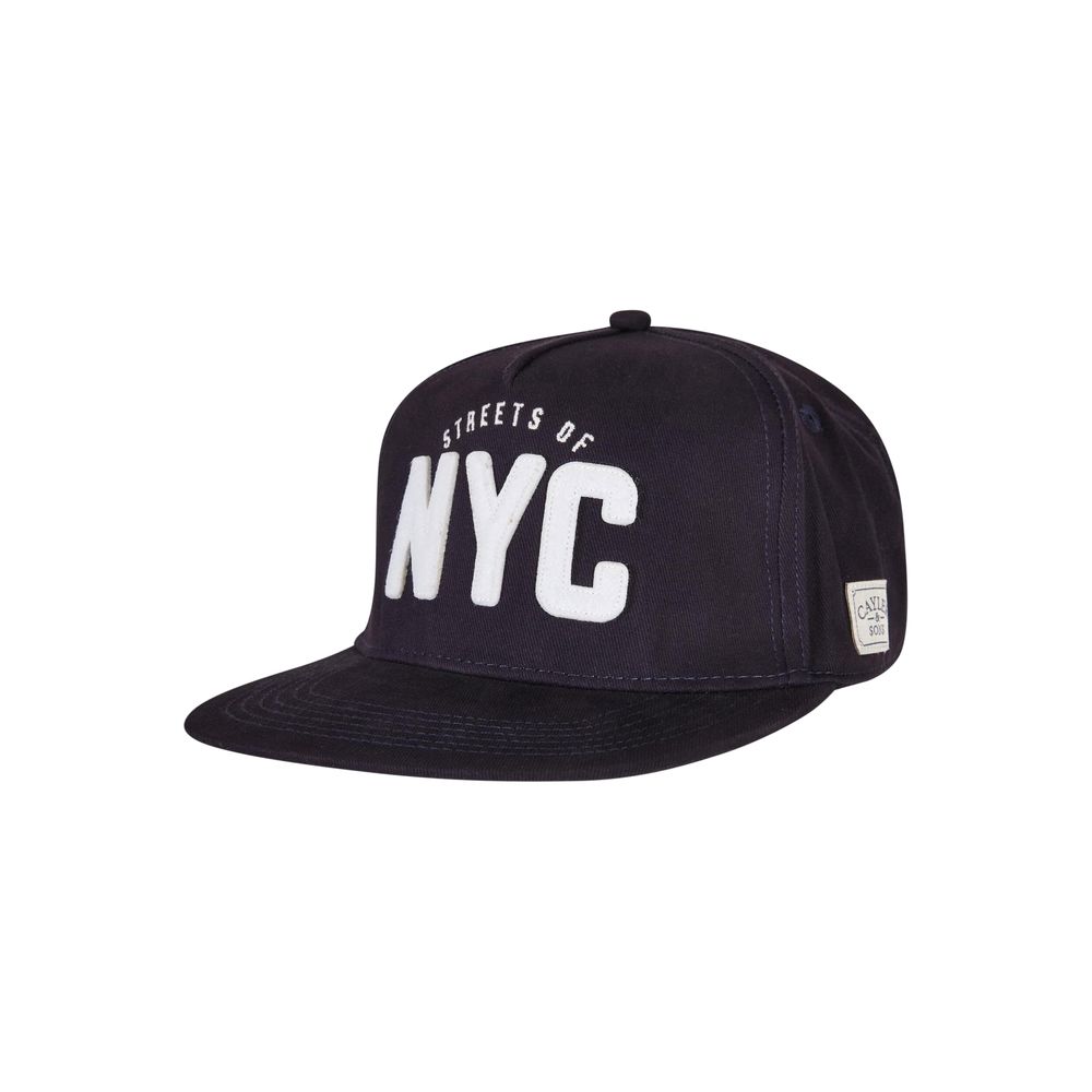 Cayler & Sons Streets Of NYC Snapback Cap - Navy (One Size)