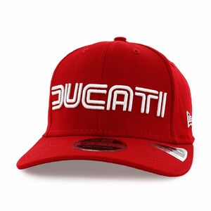New Era Wordmark Ducati Motor Logo Men's Cap Red