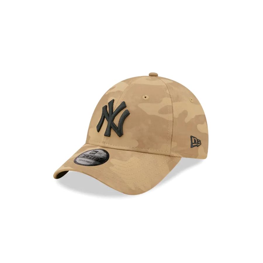 New Era MLB Essential New York Yankees Stretch 9Forty Camo Men's Cap - Beige