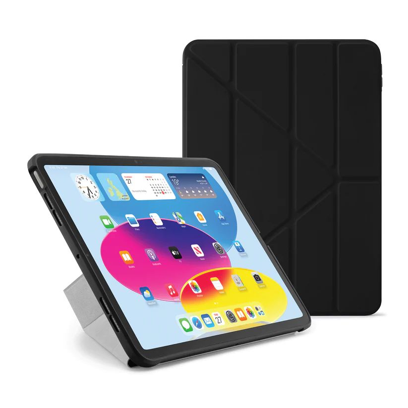 Pipetto iPad 10th Gen (2022) Origami No1 Orig - Black