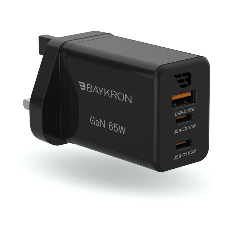Baykron Wall Charger GaN 65W (UK Plug)
