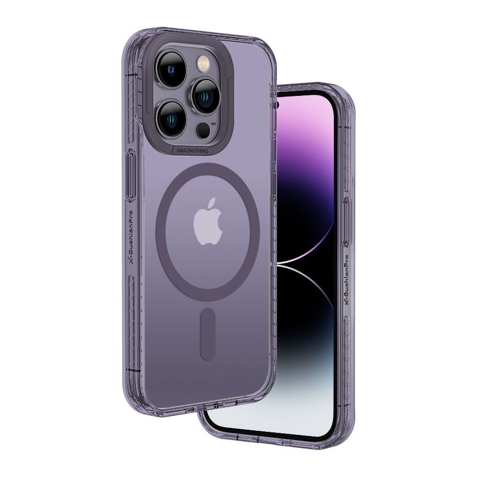 AmazingThing Titan Pro MagSafe DP Case for iPhone 14 Pro - New Purple
