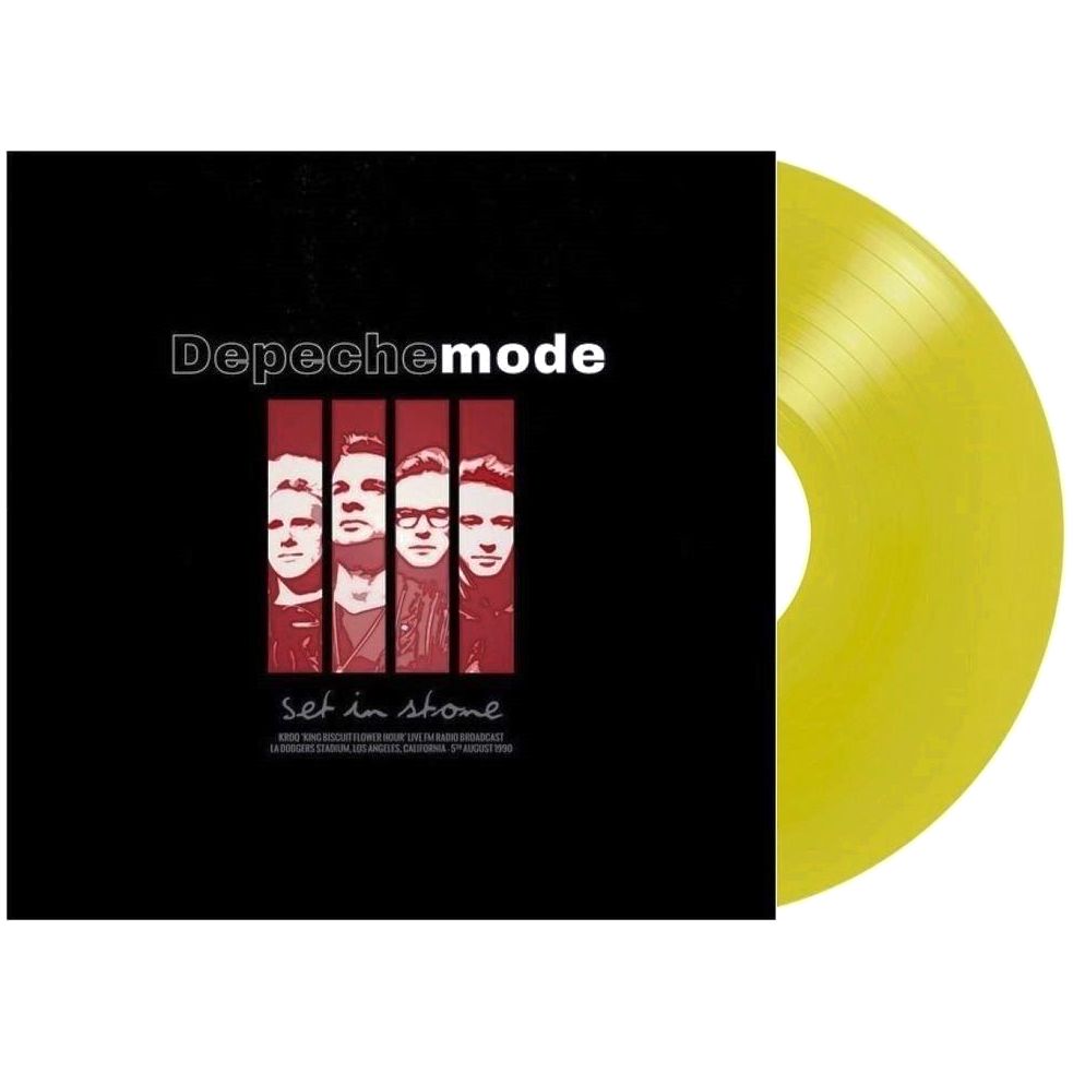 Set In Stone Live (Yellow Colored Vinyl) | Depeche Mode
