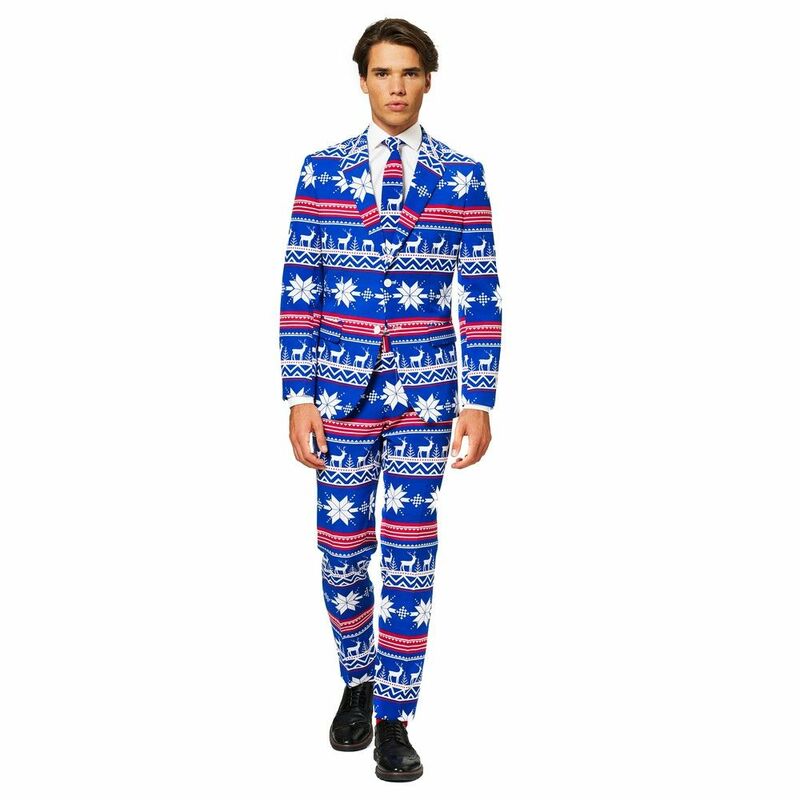 OppoSuits The Rudolph Adult Christmas Costume Suit