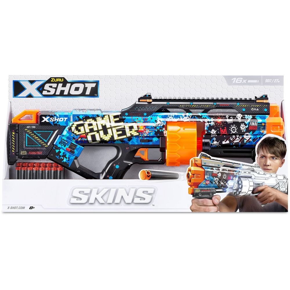X-Shot Excel Skin Last Stand Blaster - Game