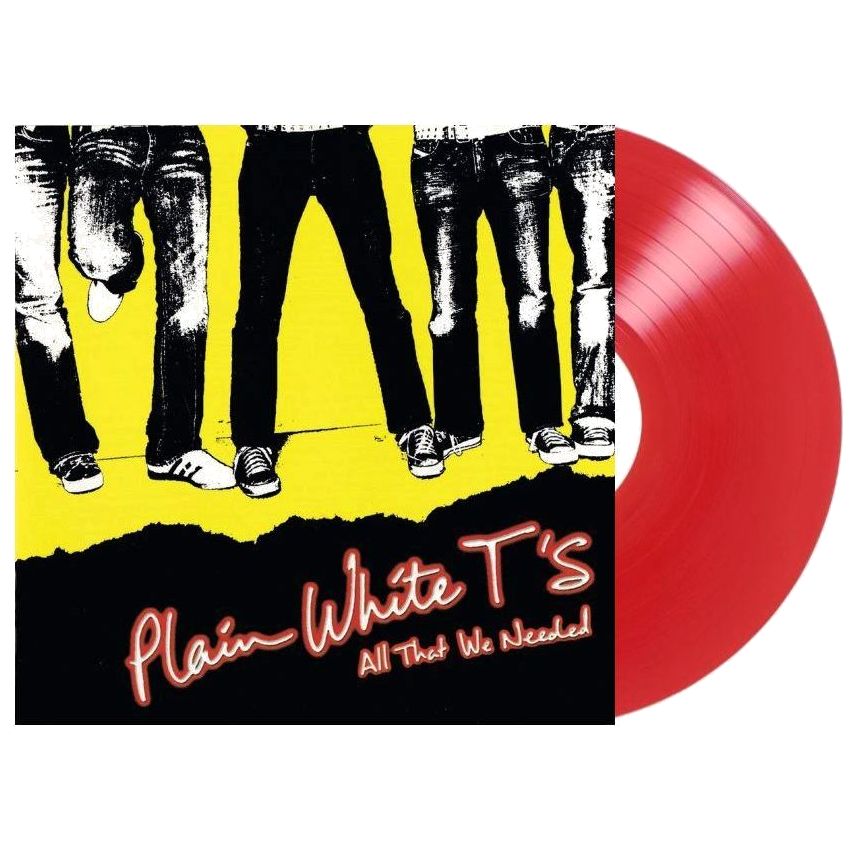 All That We Needed (Red Colored Vinyl) (Limited Edition) | Plain White T's