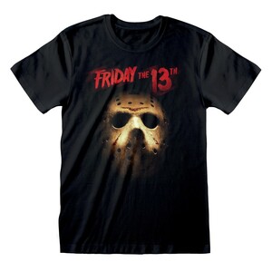 Heroes Inc Friday The 13th Mask Unisex T-Shirt Black