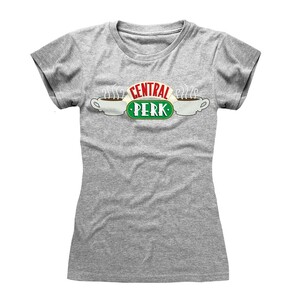 Heroes Inc Friends Central Perk Women's T-Shirt Heather Grey