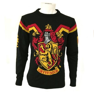 Heroes Inc Harry Potter Gryffindor Crest Unisex Knitted Jumper Multi Colour
