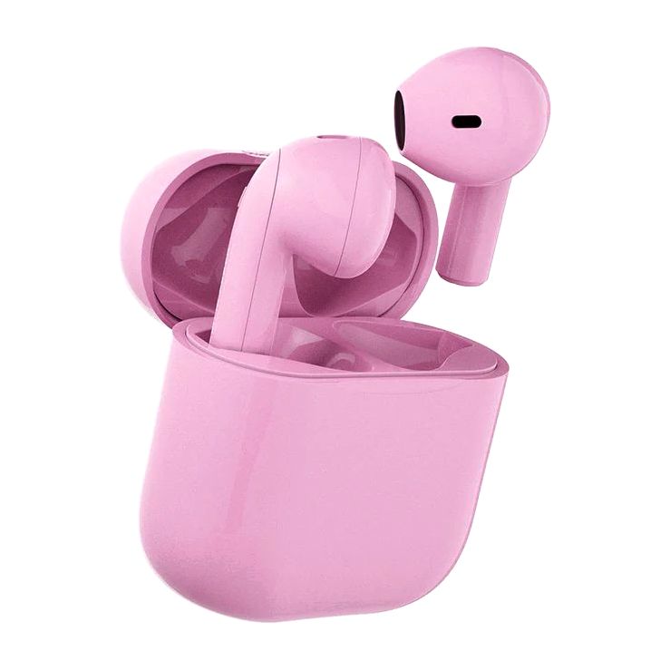 Happy Plugs Joy True Wireless Headphones - Pink