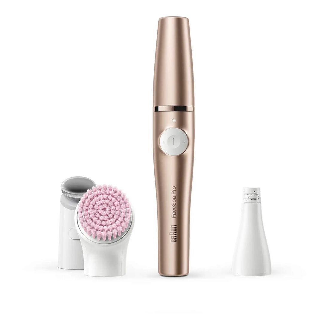 Braun FaceSpa Pro 921 3-in-1 Facial Epilating Cleansing & Skin Toning System with 5 Extras