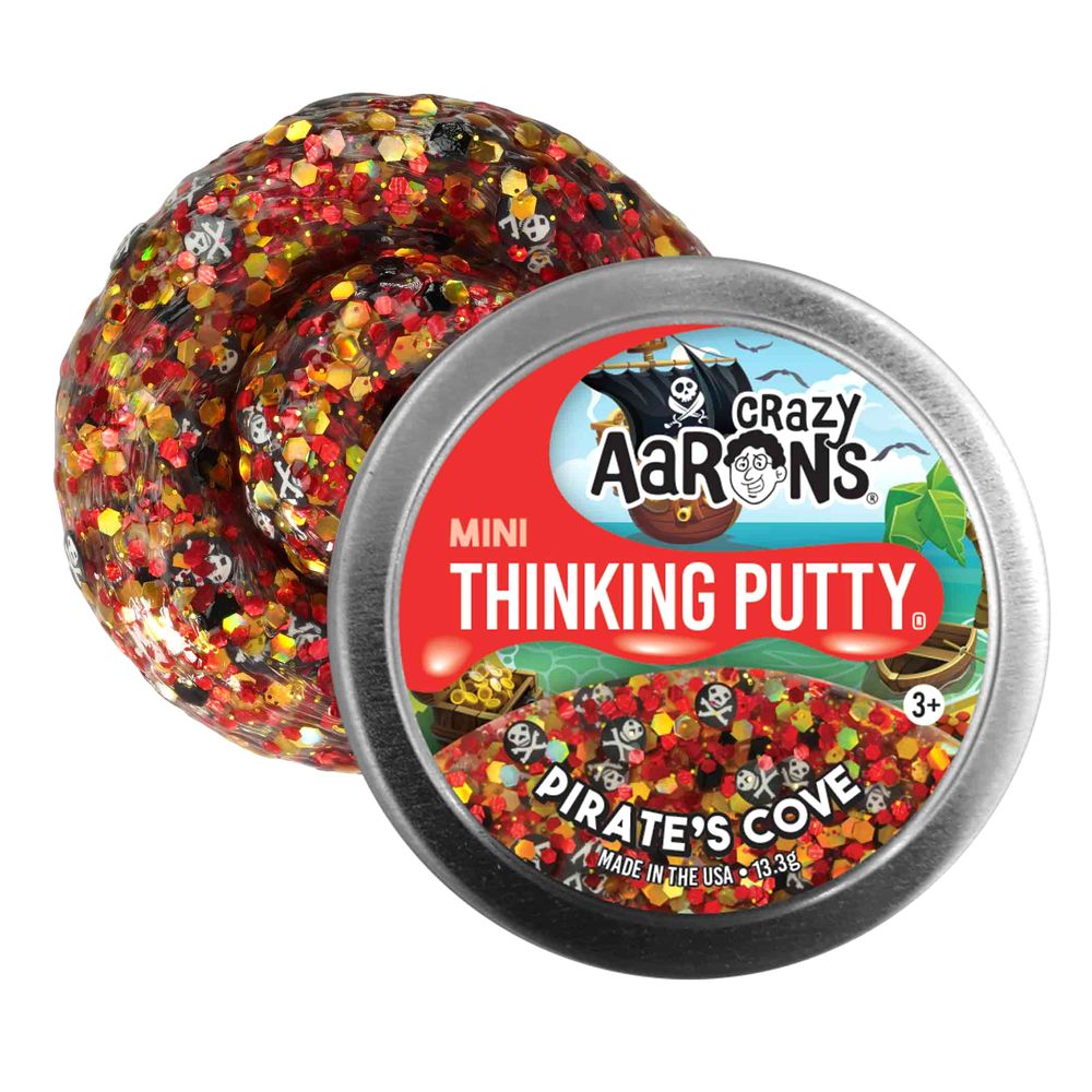 Crazy Aaron's Effects Pirate's Coves 2-Inch Tin Thinking Putty