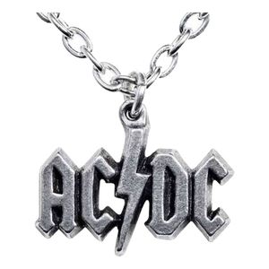 AC/DC Big Flash Pendant Silver