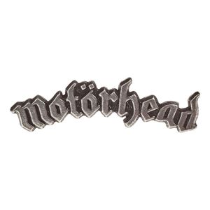 Motorhead Logo Pin Badge Silver