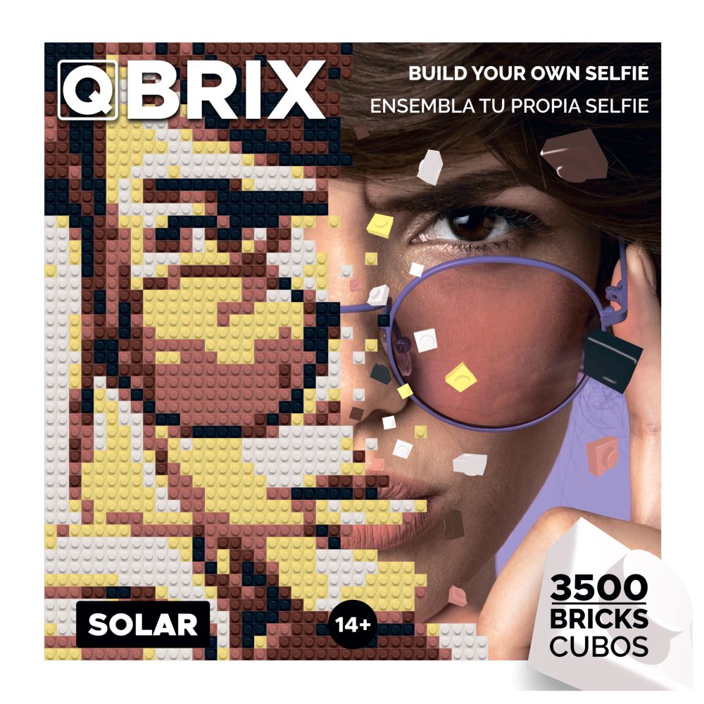 Qbrix Solar Photo Construction Set (3500 Pieces)