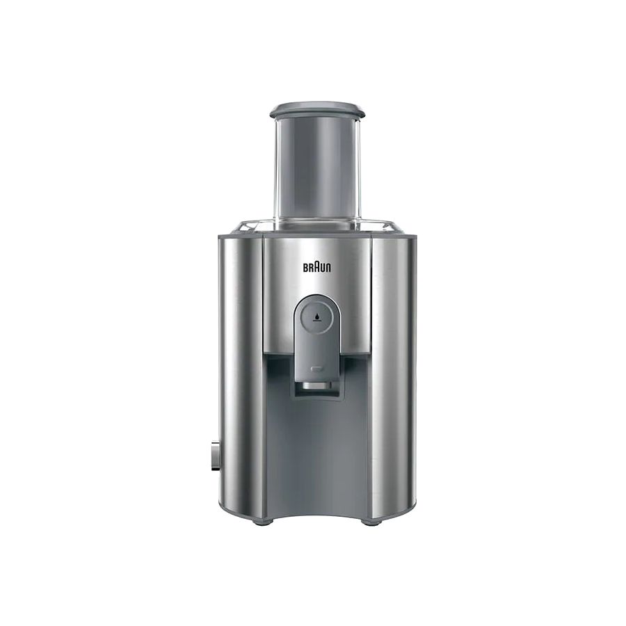 Braun Identity Collection Stainless Steel 1000W Spin Juicer Spout With Large Chute 75mm (J700) - Grey/Silver