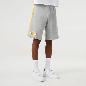New Era NBA Side Panel Los Angeles Lakers Men's Walk Shorts Gray