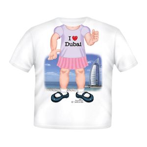 Add A Kid UAE Dubai Girl 4T T-Shirt