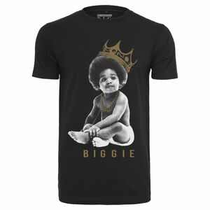 Mister Tee Biggie Crown Child Men's T-Shirt Black