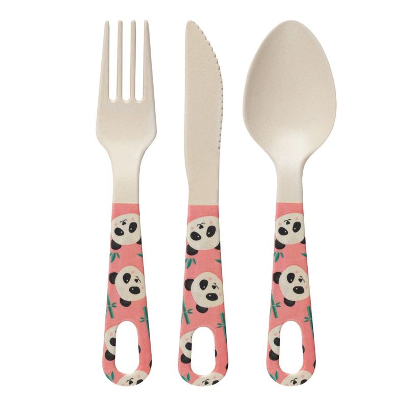 Something Different Penelope Panda Cutlery Set