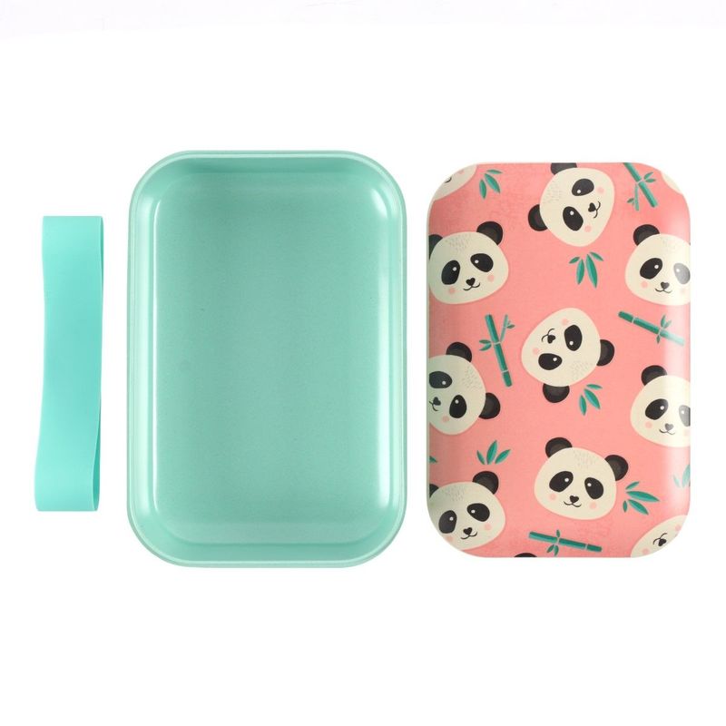 Something Different Penelope Panda Bamboo Lunch Box