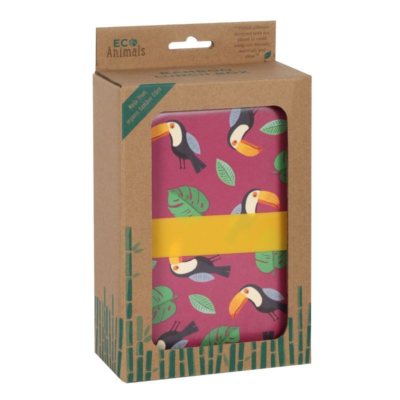 Something Different Toucan Bamboo Lunch Box