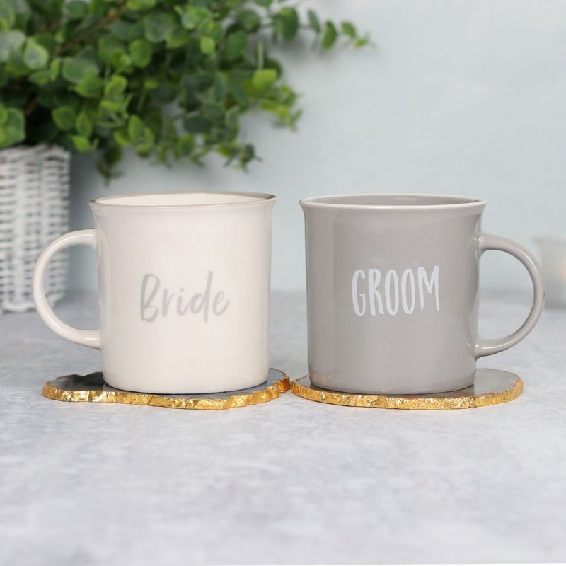 Something Different Bride and Groom Mug Set