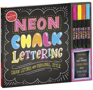 Neon Chalk Lettering | Klutz