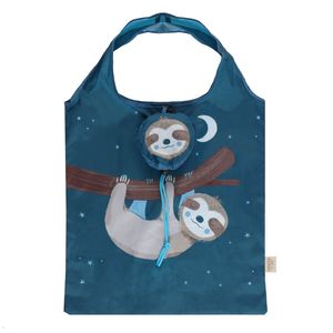 Something Different Sidney Sloth Foldable Shopping Bag